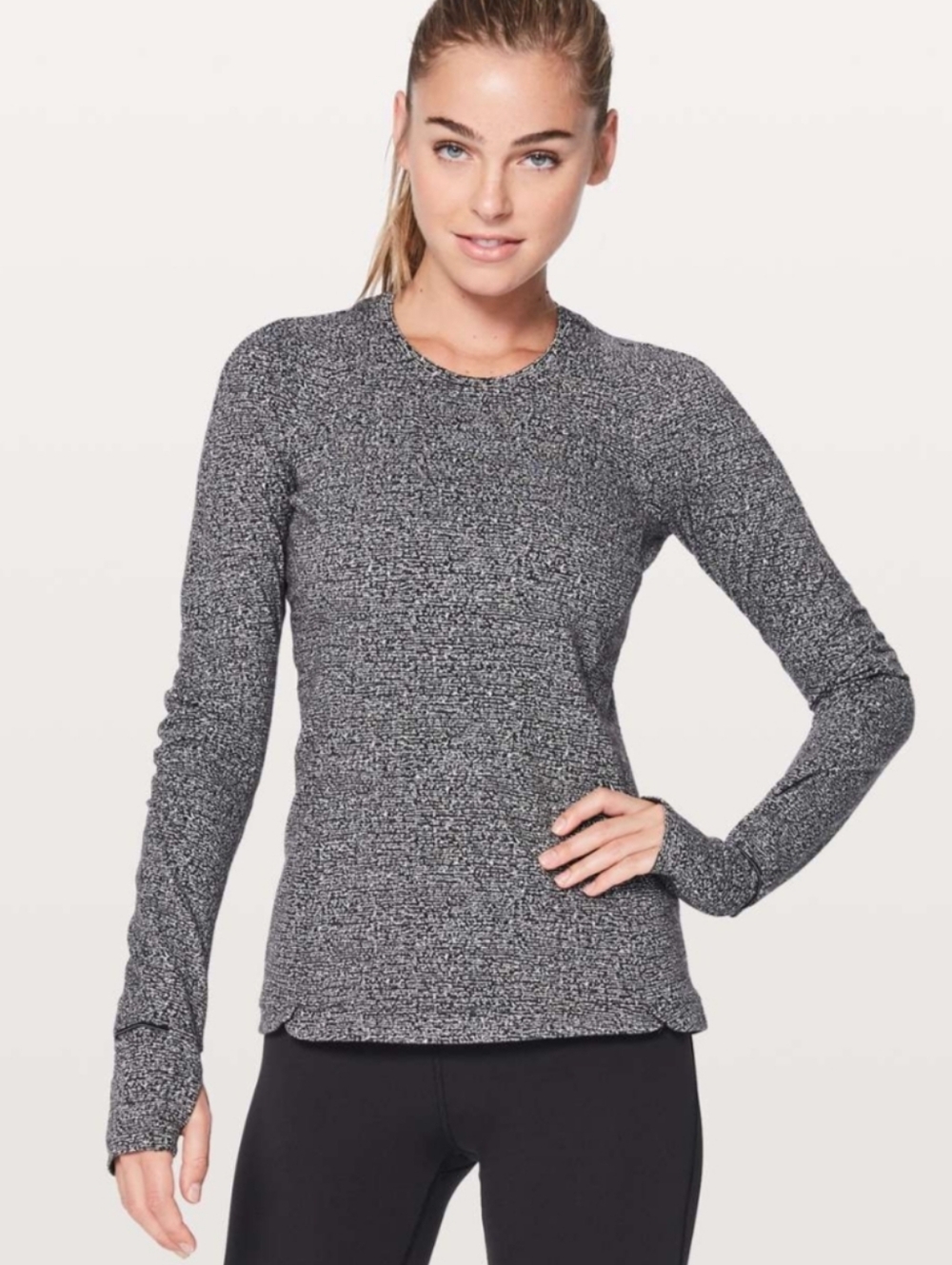 Lululemon Runderful Crewneck Long Sleeve Top